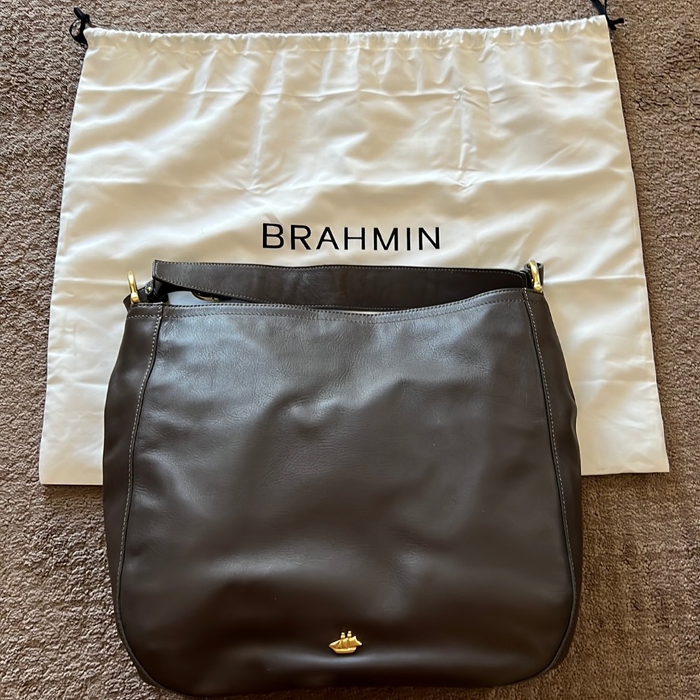 Brahmin Leather Bag. Used. Great condition.